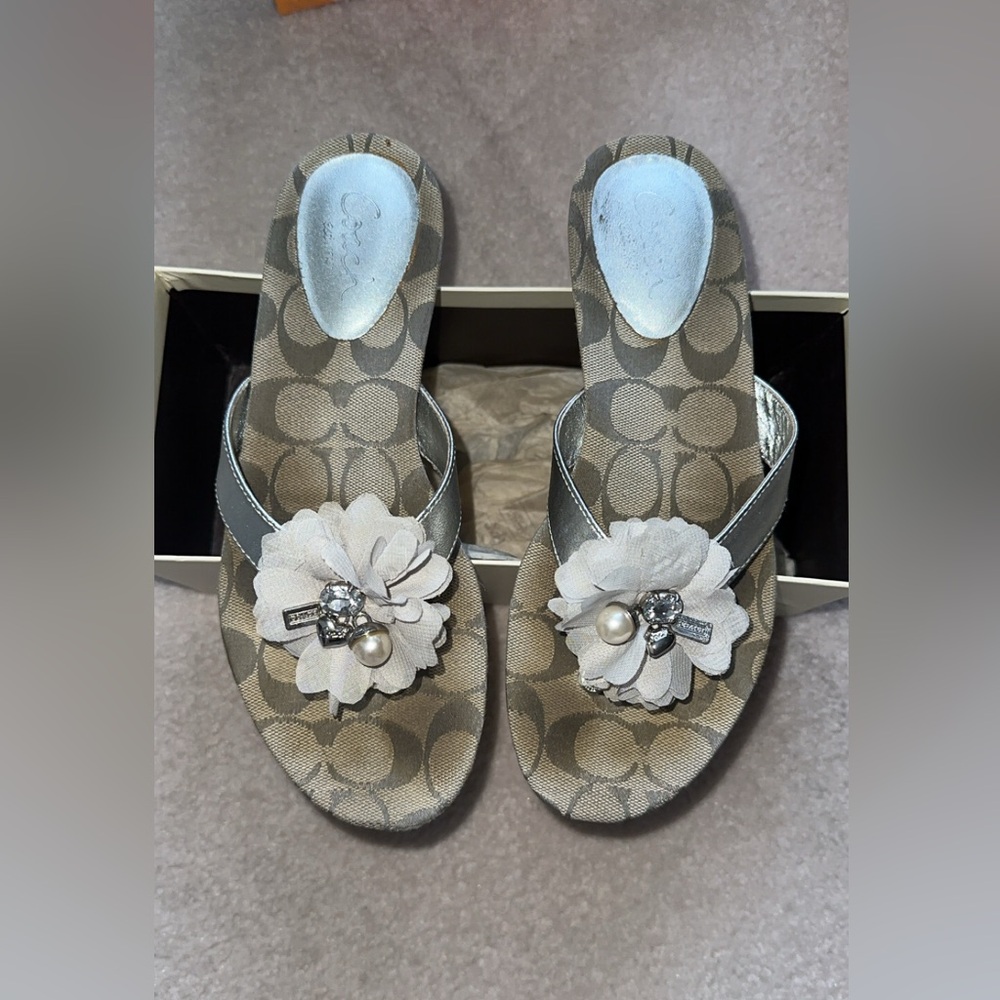 Coach sandals